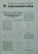 Mikroelektronika Amatérske Radio k závěrům XVI. sjezdu KSČ 4 - 7