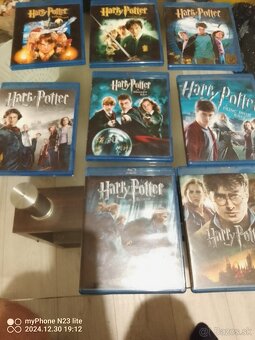 Kolekcia Blu Ray filmov Harry Potter - 7