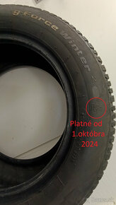 Predám sadu 4ks Zimné Pneu 185/60 R15 BFGOODRICH . - 7