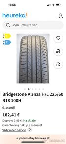 Nove Bridgestone letne 225/60 R18 - 7