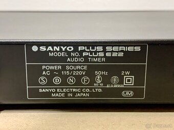 SANYO PLUS E22 …. Audio časovač - 7