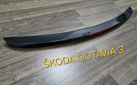 SKODA OCTAVIA 3 spoiler kridlo lipko na kufor - 7