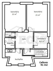 Samostatné poschodie s kanceláriami na prenájom v Žiline - 7