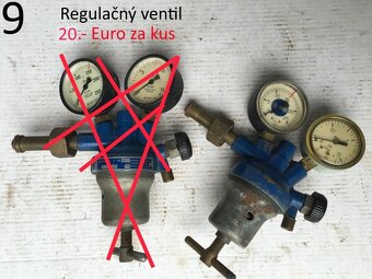 Príslušenstvo na autogénové zváranie a rezanie - 7