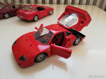 1:24 Bburago 4 ks Ferrari 90 roky - 7