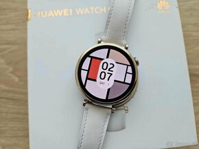 Huawei Watch GT 4 41 mm White Leather Strap, top stav,zaruka - 7