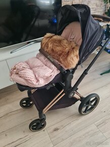 Športový kočík CYBEX Priam Deep black - 7