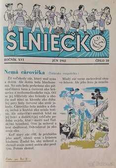 Zviazaný časopis SLNIEČKO - 7