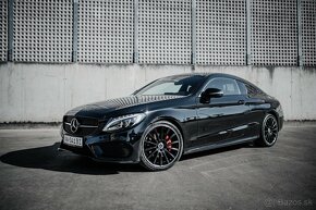 Mercedes C kupe 220d 43AMG OPTIC + NIGHT PAKET - 7