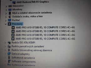 predám Hp elitebook 725 G4 - 16gb ram - 256gb ssd - 7