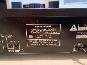 receiver PIONEER SX- 205,cdpl.PD-4700 - 7