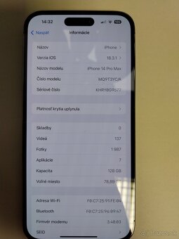 Predám iPhone 14 Pro Max - 7