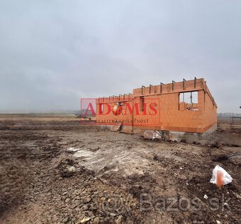 Predáme 5izb. tehlový bungalov  Ruskov 144m2- novostavba, ka - 7