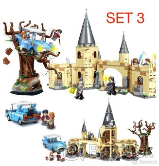 Harry Potter stavebnice 1 + figúrky - typ lego - nové - 7