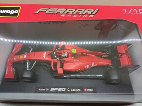 7x F1 FERRARI LECLERC VETTEL SAINZ BURAGO 1:18 - 7