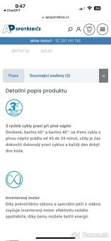 Predám pračku Whirlpool INDESIT —- N O V Á —- - 7