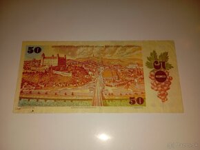 BANKOVKA 50 KČS, 1987, VZÁCNÁ SERIE I 25, PĚKNÝ STAV - 7