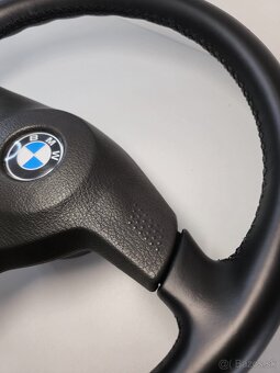 Trojramenný kožený volant BMW E30, E31, E32, E34 - 7