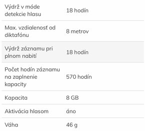 Lacne Smart hodinky s diktafonom a detekciou zvuku - 7