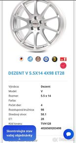 Dezent R14 4x98 - 7