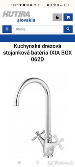 Vodovodná batéria BGX 062D - 7