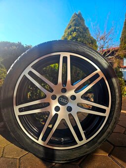 alu disky 5x112 R19 5x112 Audi, VW...+ 245/40 R19 letné - 7