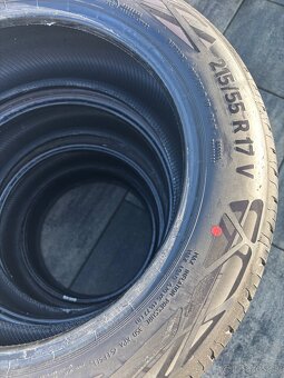 ✅215/55r17 letne continental nové len demontované - 7