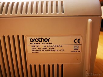 Elektronický písací stroj Brother AX-410 - 7