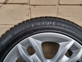 Alu disky BMW 5x120 R17 + zimné pneu Hankook 225/50 R17 94V - 7