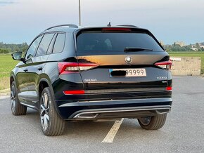 ŠKODA KODIAQ SPORTLINE DSG 140 kw 4x4 WEBASTO BLACK EDITION - 7