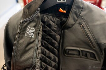 Predám pánsku motocyklovú bundu Icon Contra2 Leather Jacket - 7