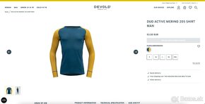 Merino tričko Devold Duo Active Merino 205 Shirt M - 7