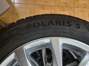 Zimné pneu 215/55 R17 a hliníkové disky MAK Wolf 7x17, 5x100 - 7