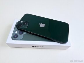 APPLE IPHONE 13 128 GB GREEN Baterka 100% - 7