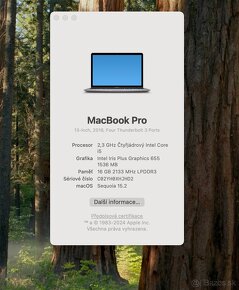 Macbook PRO 13, 16GB, 500GB - 7