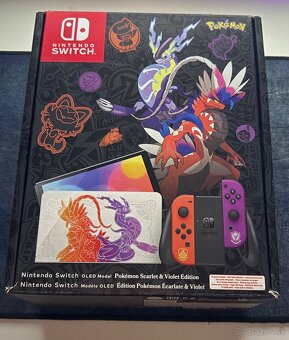 Nintendo switch OLED Pokemon Scarlet&Violet edícia - 7