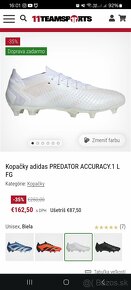 Kopačky adidas PREDATOR ACCURACY.1 L FG - 7