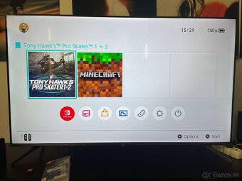 Nintendo Switch + Minecraft, Tony Hawk (komplet balenie) - 7