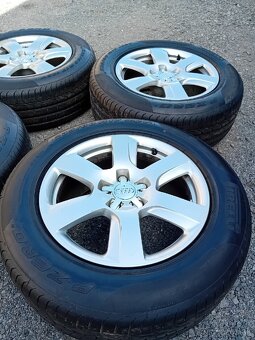 Alu 5x112R17 orig. Audi + nejazdené pneu 235/60R17 - 7