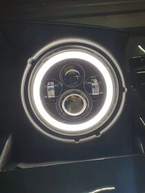 LED svetlomety 7-palcové okrúhle, SUV, OFFROAD, LKW, TRAKTOR - 7