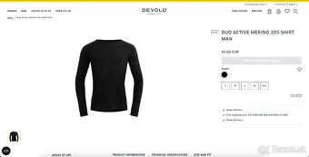 Nové merino tričko Devold Duo Active 205 Man - 7