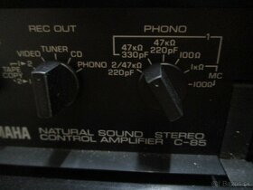 Yamaha C85 preamp - 7