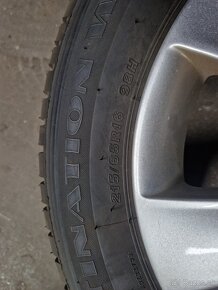 ALU disky subaru 215/65 R16 zimné pneumatiky - 7