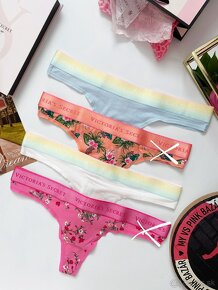 Victoria’s Secret PINK tanga nohavičky S - 7