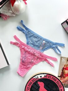 Victoria’s Secret PINK tanga nohavičky S - 7