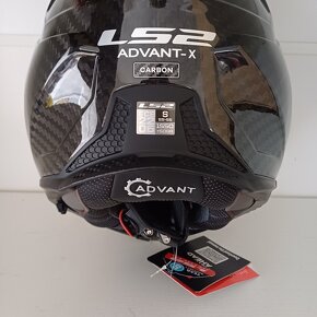 Silniční překlápěcí přilba LS2 ADVANT X CARBON - 7