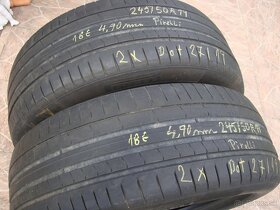 245/50R19, 105 W Pirelli P zero 2kusy,letné - 7