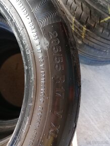 letné pneumatiky 205/55r17 - 4ks - 7