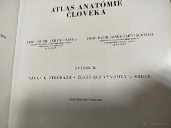 Atlas anatómie človeka I, II, III diel--1975-Kiss Ferenc, Sz - 7