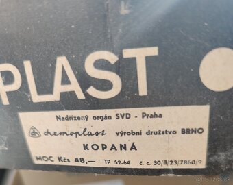 Retro spoločenská hra Kopaná - Chemoplast Brno - 7